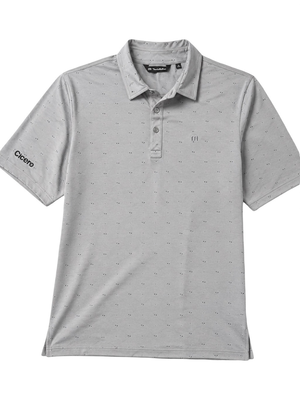 TravisMathew Polo Shirt Men’s XL Gray Performance Golf Polo Quiet Luxury Casual